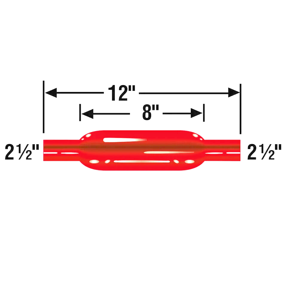 CHERRY BOMB, GLASSPACK, STRAIGHT, PART # 87522CB