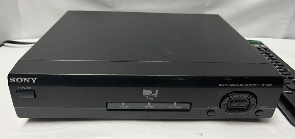 Sony Digital Satellite Receiver SAT-B55 with Remote Control Tested!