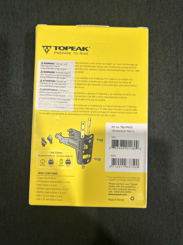 Topeak Tri-Backup Pro V Tri-Backup Pro V Black | Multi-Combo Capabilities