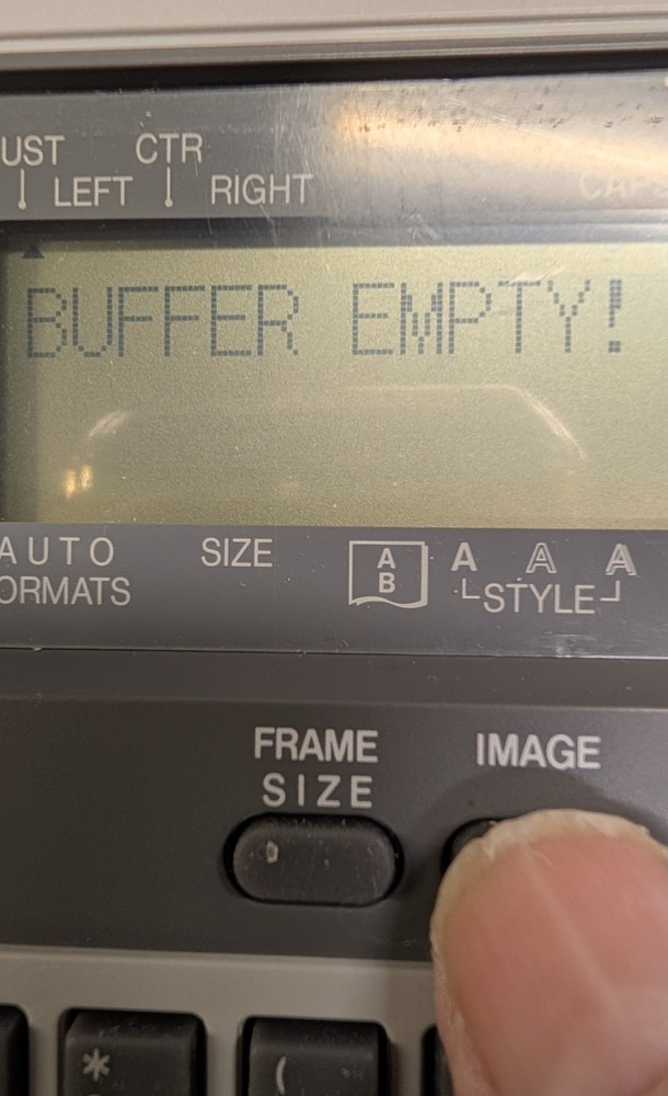 Brother P-Touch Stamp Creator Model SC-100 - Pre-owned