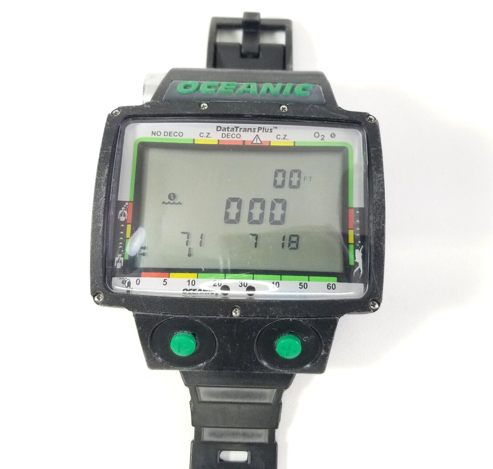 Oceanic DataTrans Plus Nitrox Wireless Wrist Scuba Dive Computer Data Trans