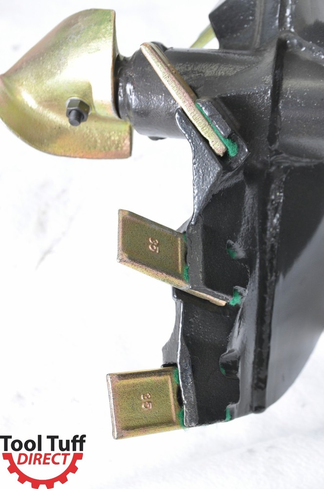 Skid Steer Earth Auger Bit, 24" Diameter, 2" Hex Drive