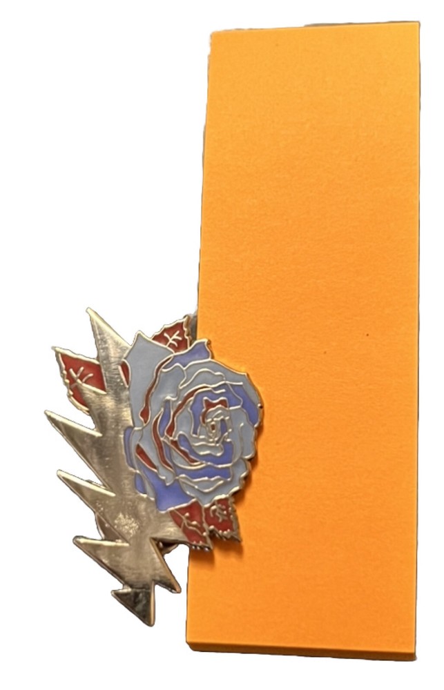 Grateful Dead Lightening Rose Pin “Get Sh!t Done”