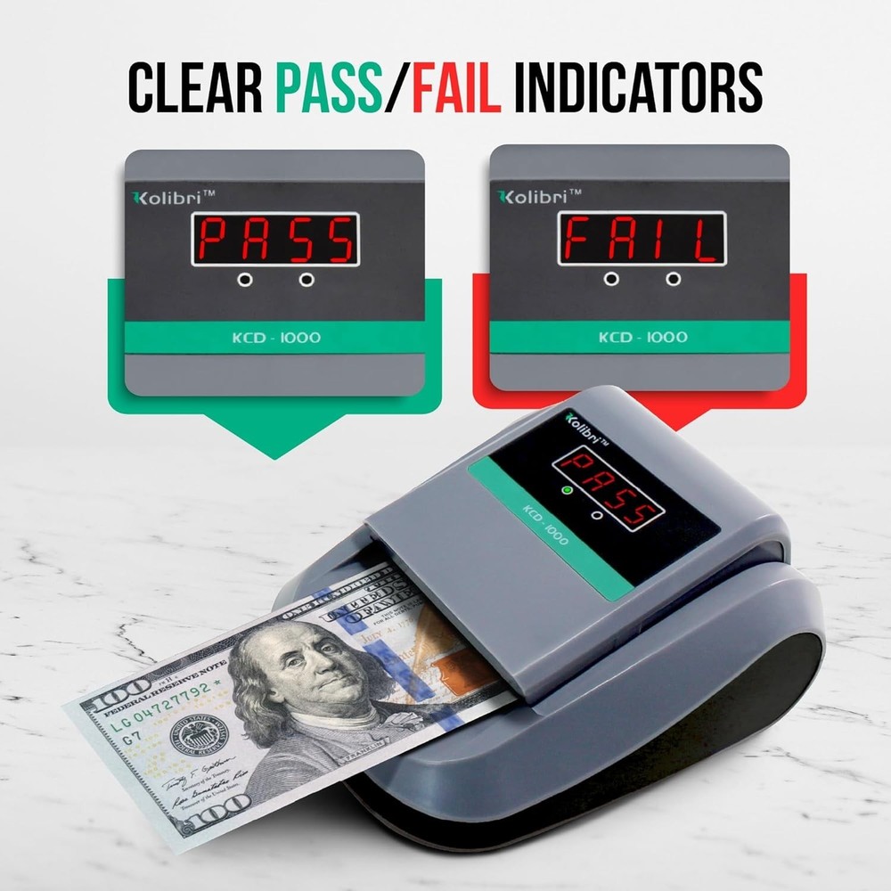 KCD-1000 Bill Checker with Infrared Detection