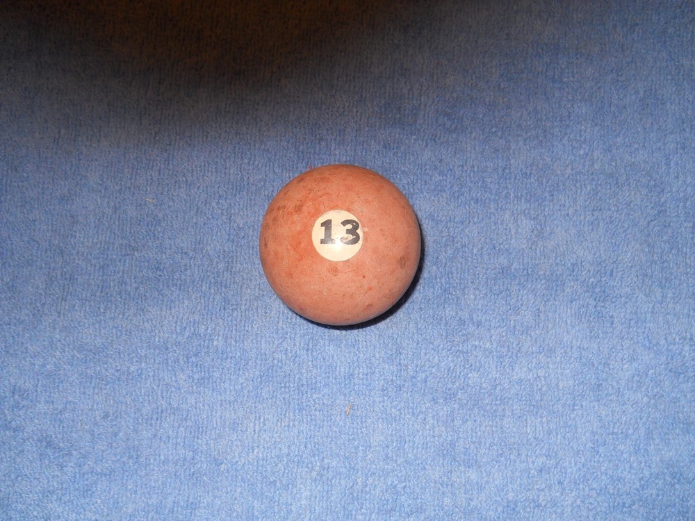 Antique Bakelite Billiard Ball 2 1/8"