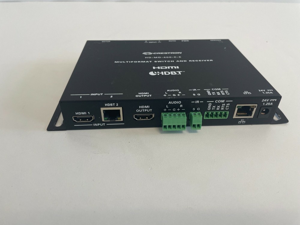 Shelf5: Crestron HD-MD-400-C-E Multiformat Switch and Receiver