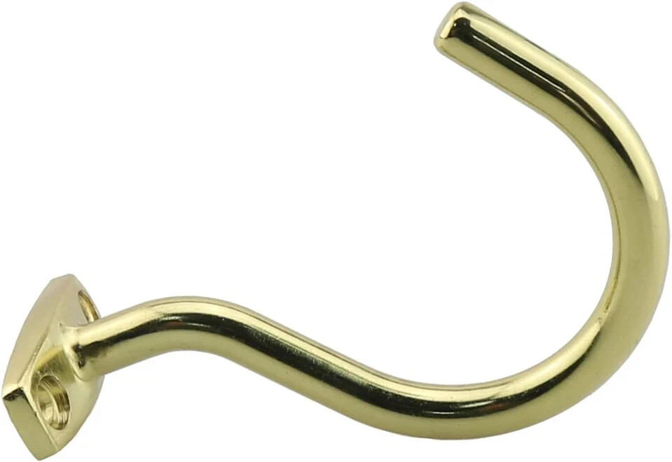 Billiard Table Brass Ball Rack Hook with Mounting Screws