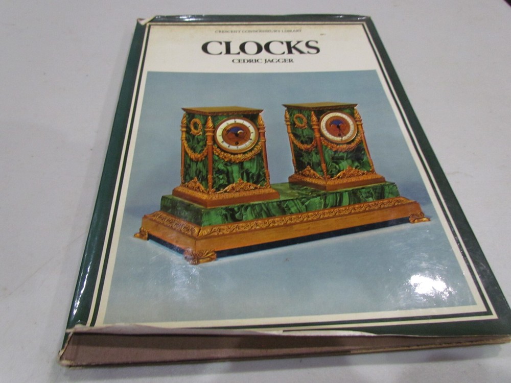 Crescent Connoisseur's Library Clocks by Cedric Jagger