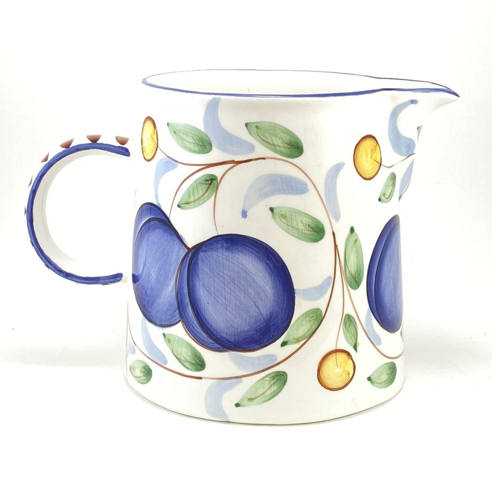Applause Pitcher Plum Harvest Ceramic 1-1/4 Quart