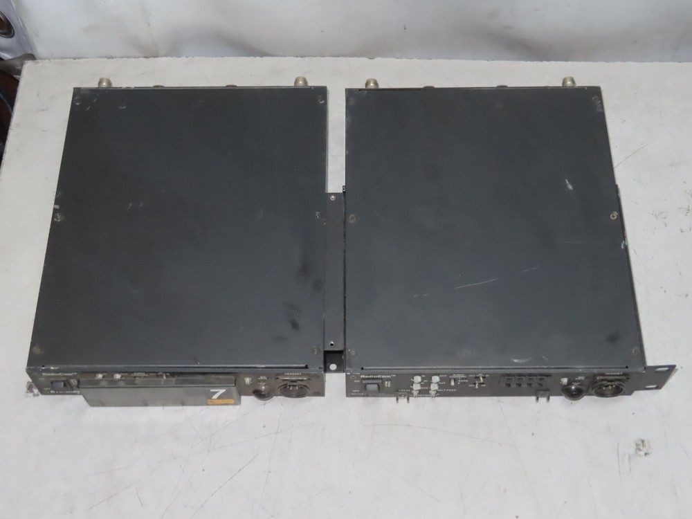 2x RadioCom BTR-600C UHF Intercom System