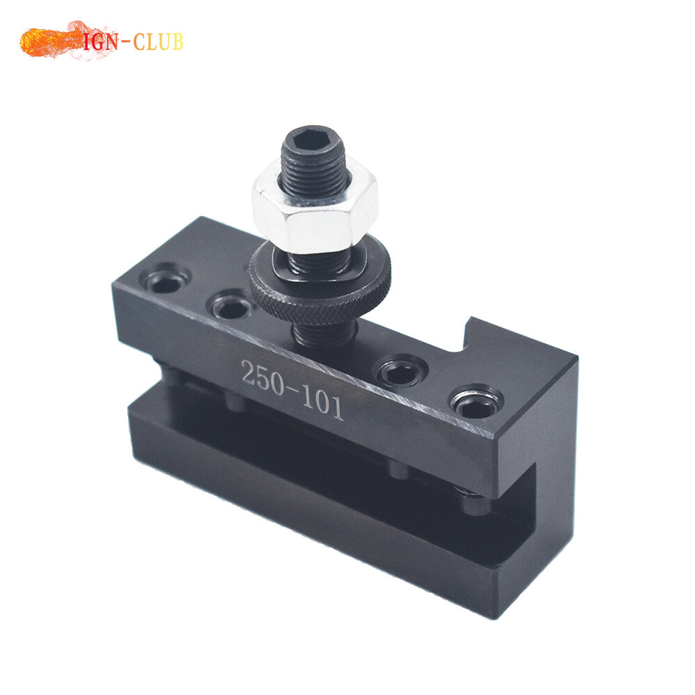 Quick Change AXA 250-101 #1 Tool Post Turning & Facing Holder For Lathe