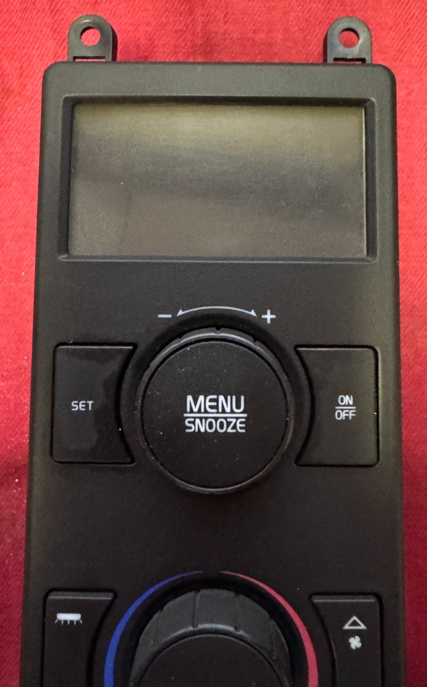 2015 Volvo 21693236 TEMPERATURE CONTROL SWITCH, SLEEPER , ALARM CLOCK, MENU