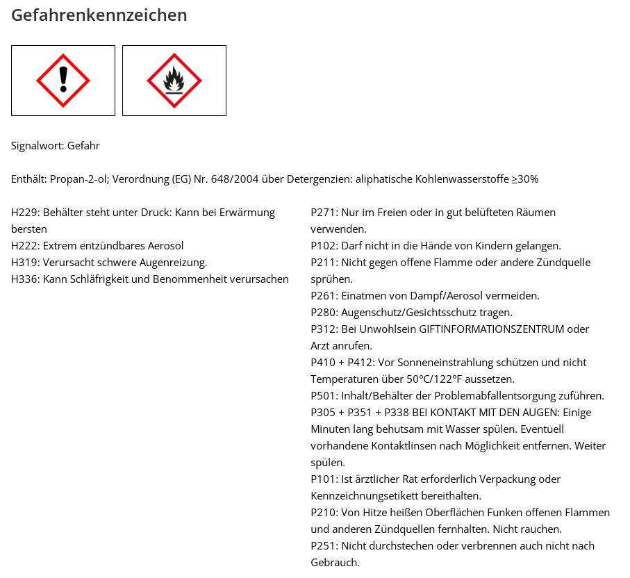 Petec 2x rust shock cold shock shock spray 500ml
