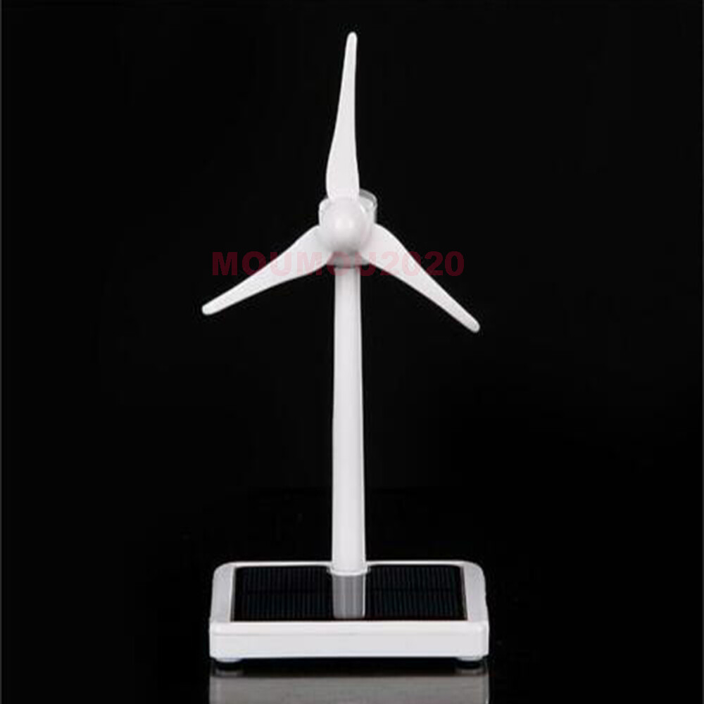 Mini Wind Turbine Generator Model Solar Wind Power Windmill Educational DIY Mode