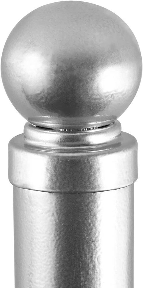 GRELWT 9 Pack Chain Link Fence Extender 25.2" Galvanized Extension Dog 1-5/8"