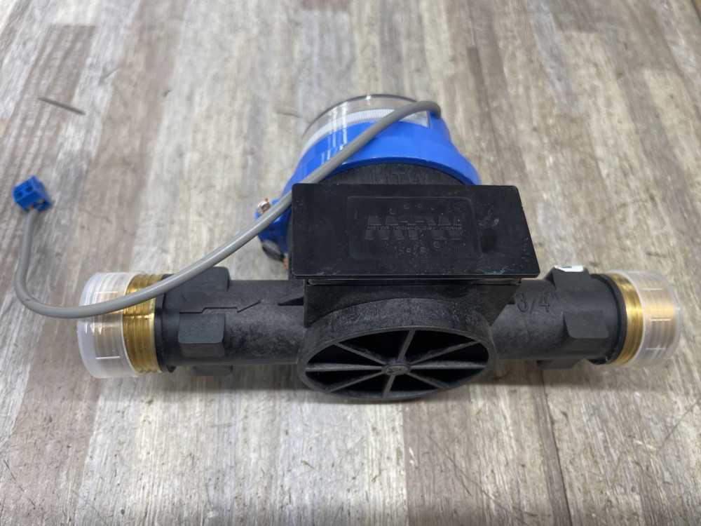 MTW Meter Technology Werks MJ-20 Water Meter Poly Multi-Jet, 1 pulse/10 Gallons