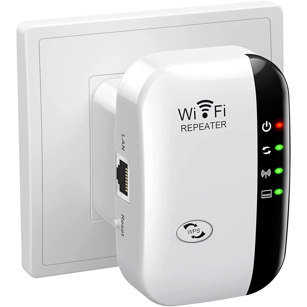 WiFi Extender for Home – Better Signal, Easy Plug‑In Setup, Boost Weak Spots