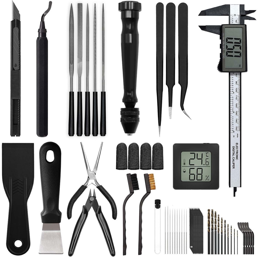 3D Printer Tools Kit, Quality 3D Printing Tool Kit for Model Measuring/Finish...