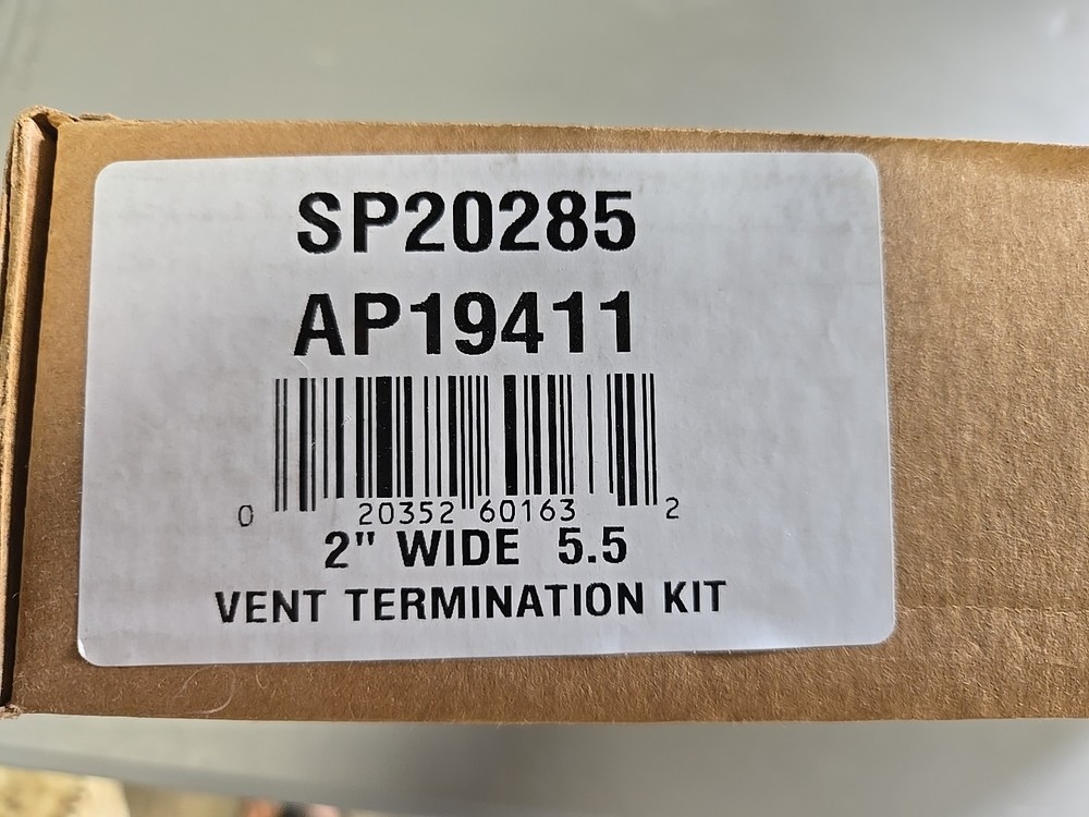 Rheem SP20285 2 in. Wide Vent Termination Kit - SP20285 AP19411