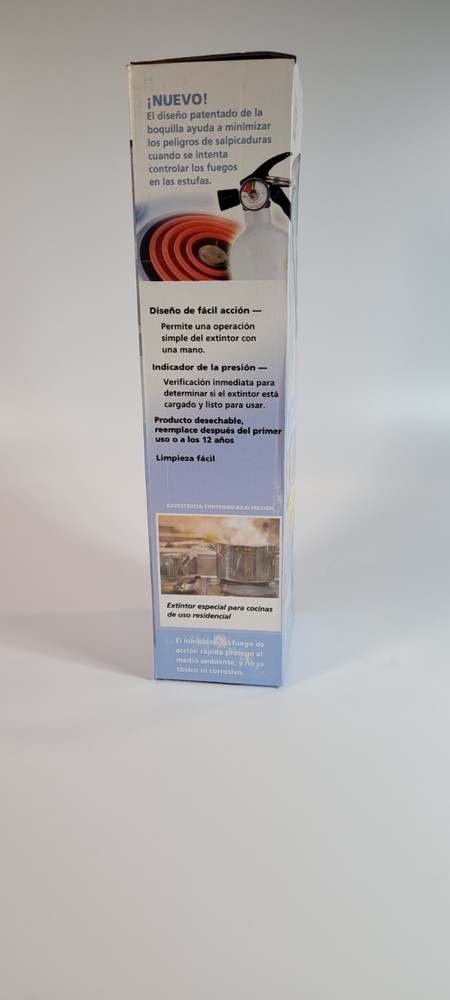 Kidde Fire & Safety KID21008173MTL Kitchen Fire Extinguisher - White