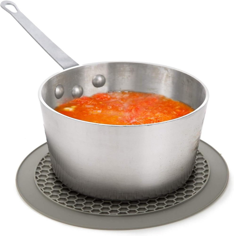 PrepSolutions Compact Microwave Multi-Mat, Microwave & Heat-Resistant (Gray)