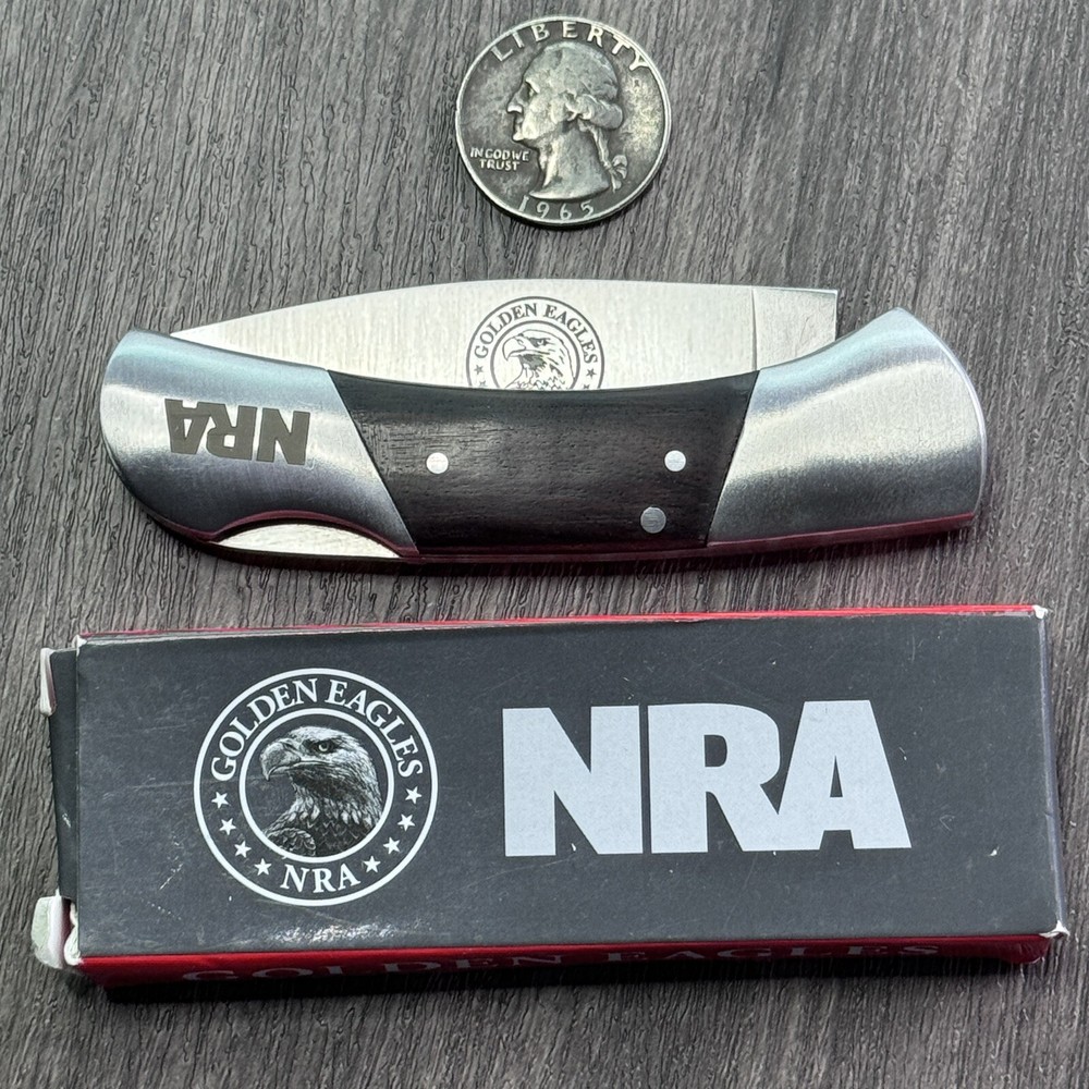 Golden Eagles NRA Small Folding Knife