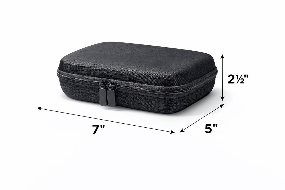 14 Bottle Essential Oil Carrying Case - Hard Shell - Black- NEW!