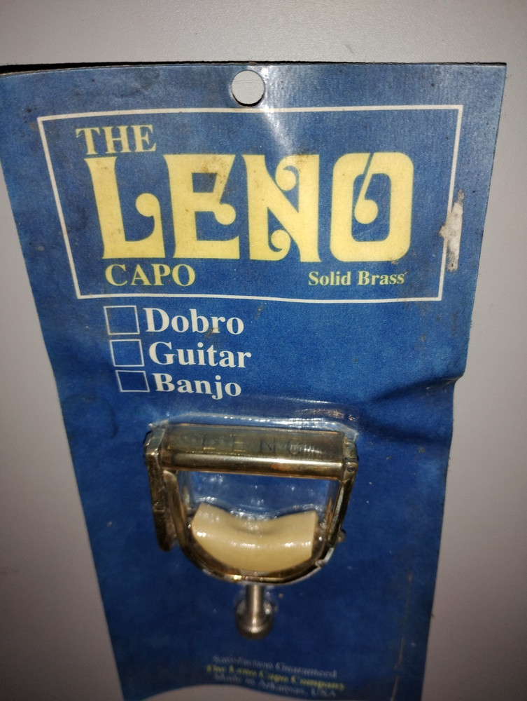 Vintage Leno Dobro Capo Brass in Original Package