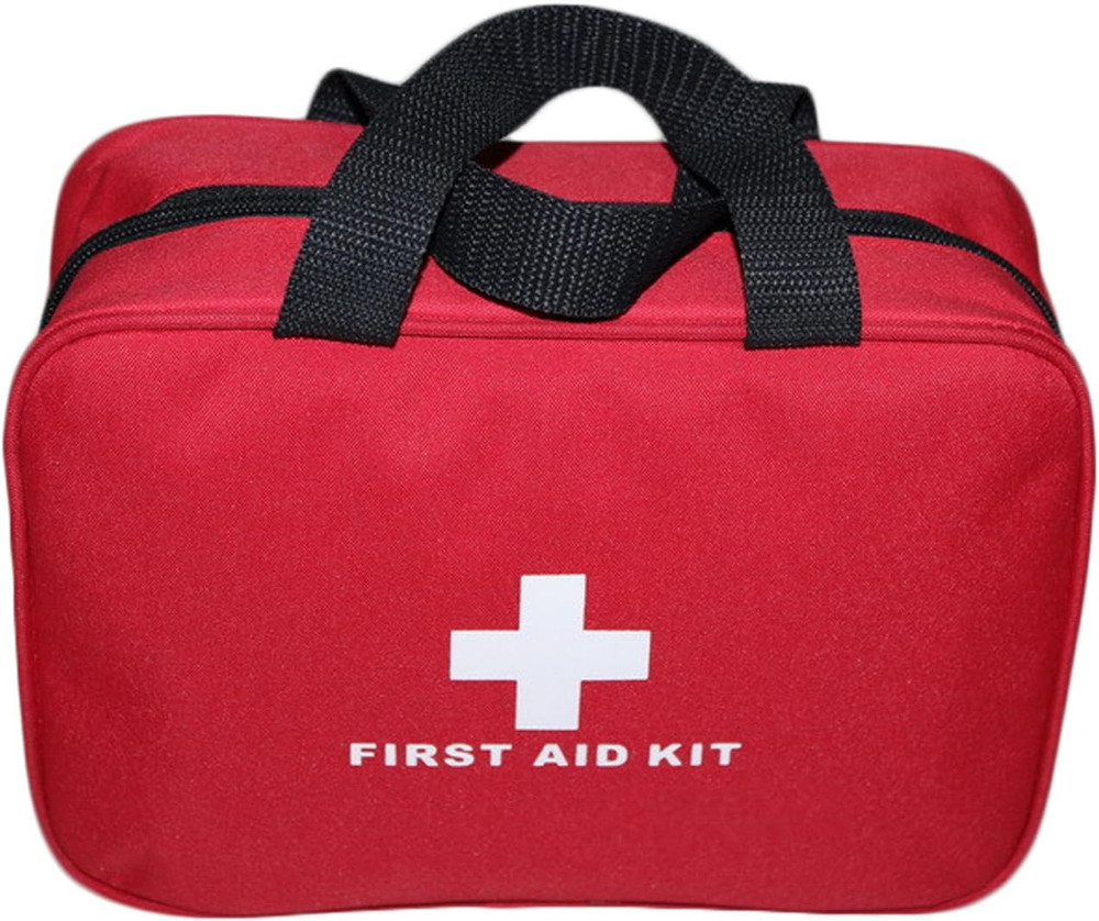 Nylon First Aid Empty Kit,Compact Waterproof and Lightweight First Aid Bag with