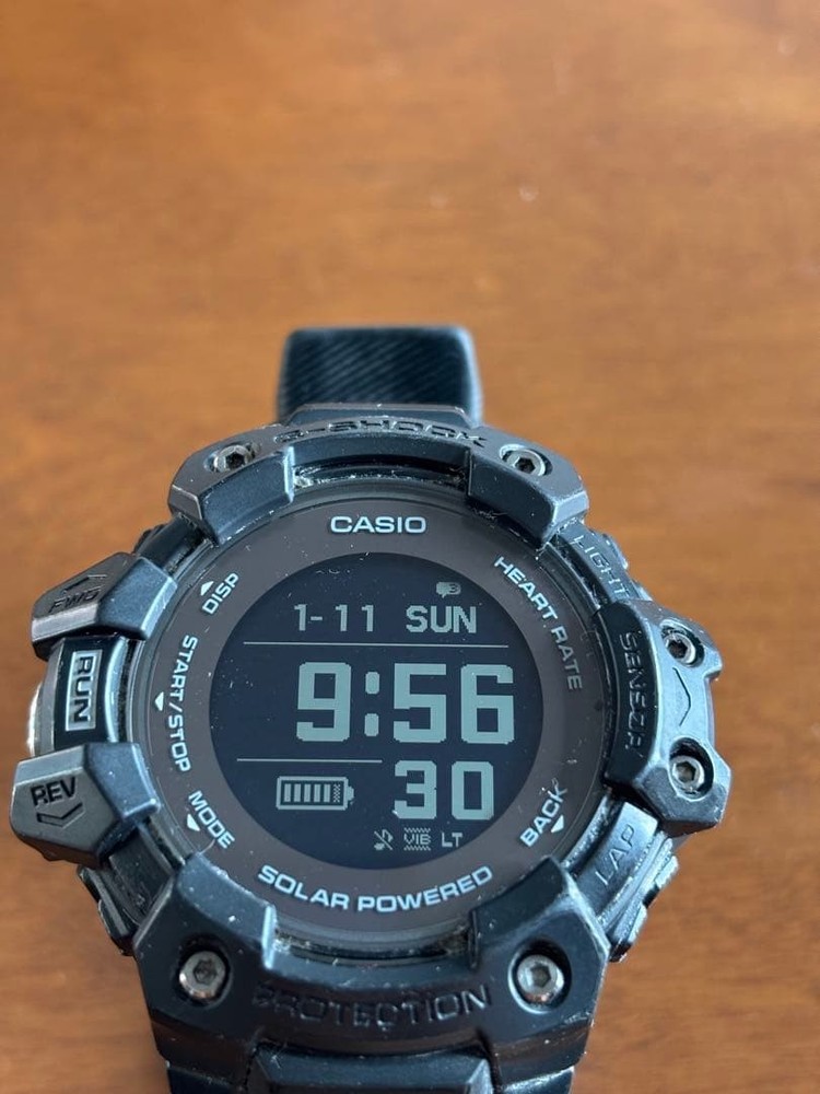 CASIO G-SHOCK G-SQUAD GBD-H1000-1JR Black