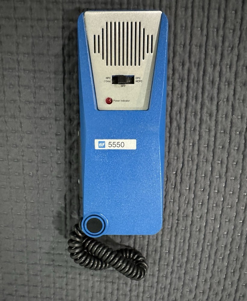 TIF 5550 Automatic Halogen Leak Detector for CFC HCFC HFC 134a + Carrying Case
