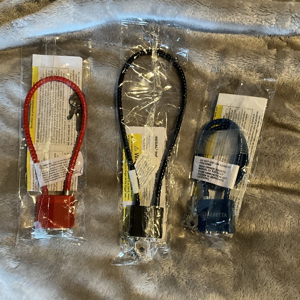 11 Gun Cable Locks With Keys