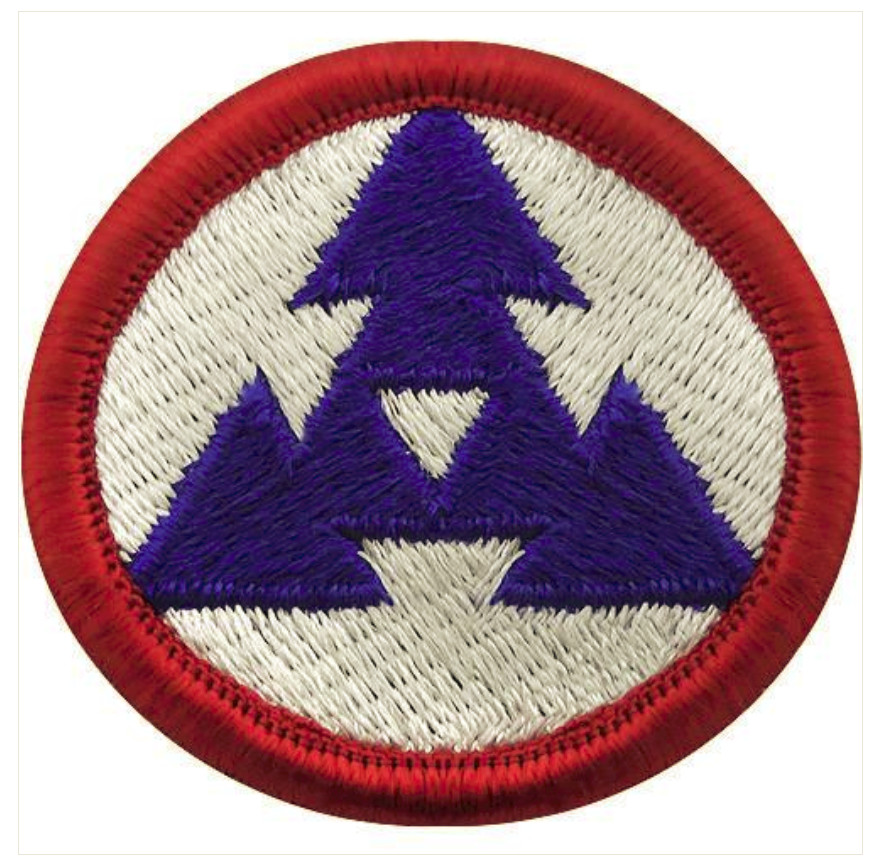 Vanguard ARMY PATCH: 3RD SUSTAINMENT COMMAND - COLOR