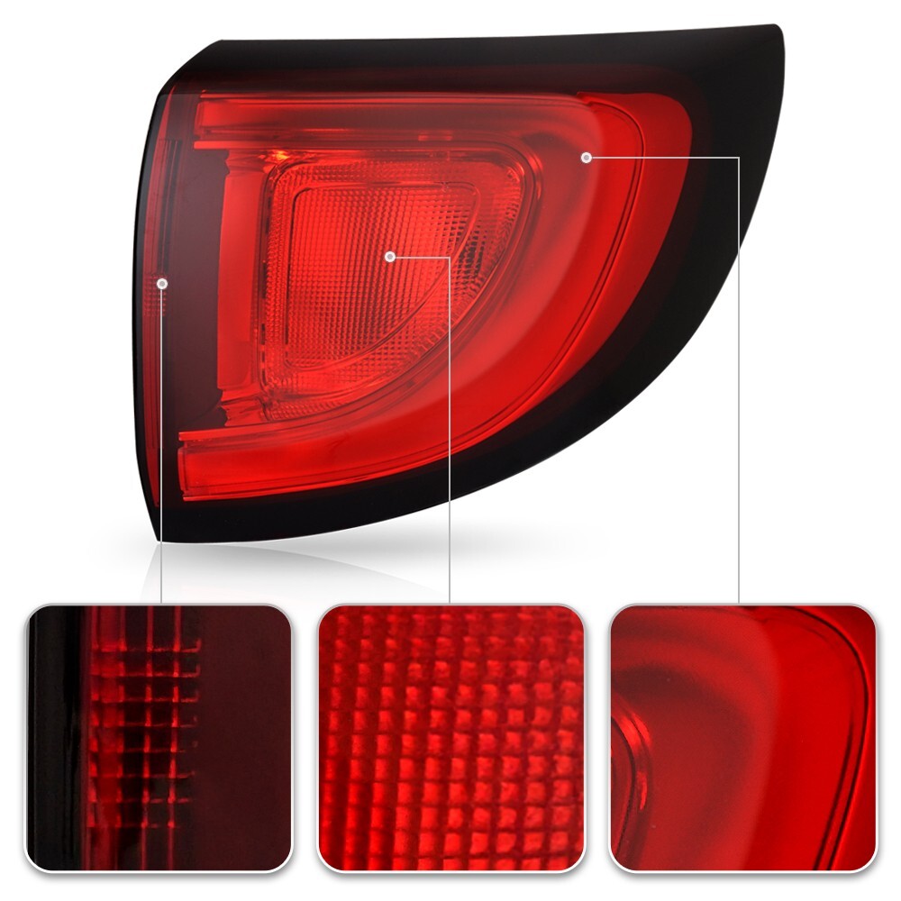 Tail Light Fit For 2017-2022 Chrysler Pacifica LED Right Passenger Side Outer