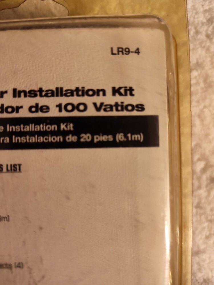 NIP Linear Research 100 Watt Amplifier Installation Kit