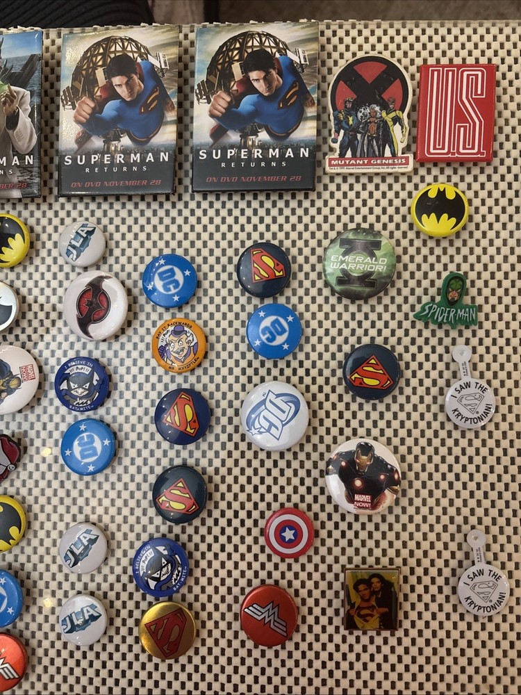 Comic Book Pins -Marvel & DC-