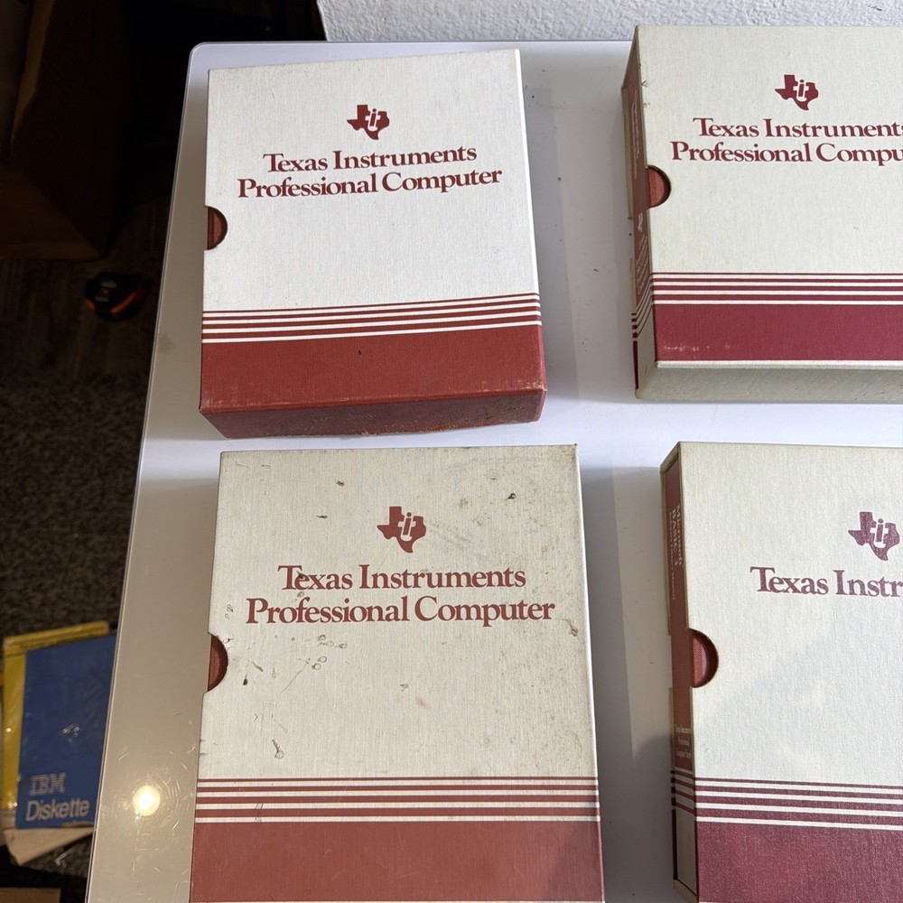 Vintage Texas Instruments user's guide 1980 Lot Ms Pascal Ms Dos Ms COBOL TI