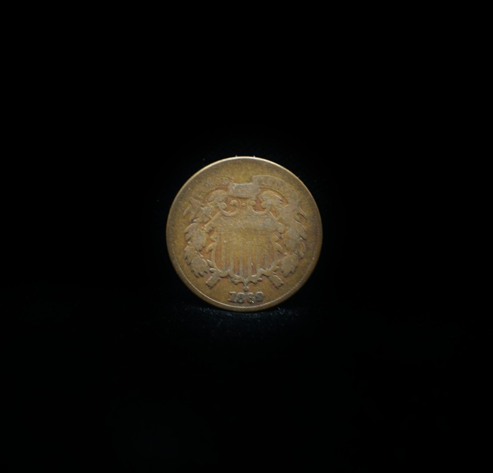 1869 Two Cent Piece #CR12514