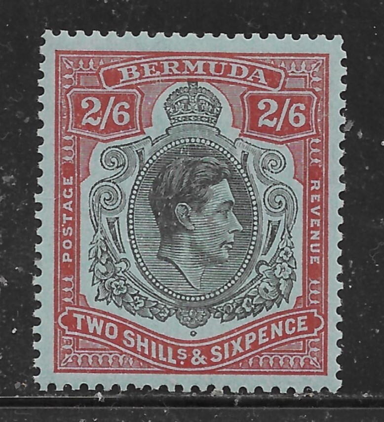 BERMUDA     SC124        SG117c     PERF 13      MINT NEVER HINGED