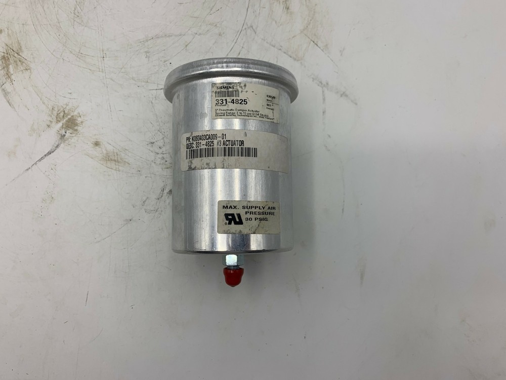 Siemens 331-4825 (020549) #3 Pneumatic Damper Actuator