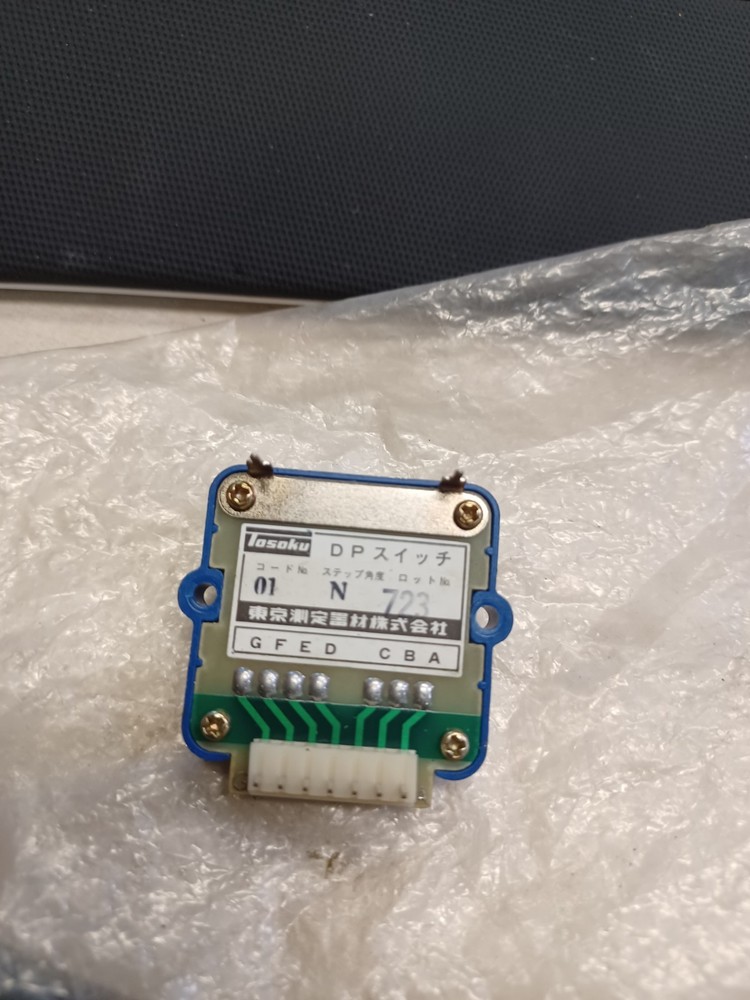 Tosoku 01-N-723 GFED CBA ROTARY SWITCH