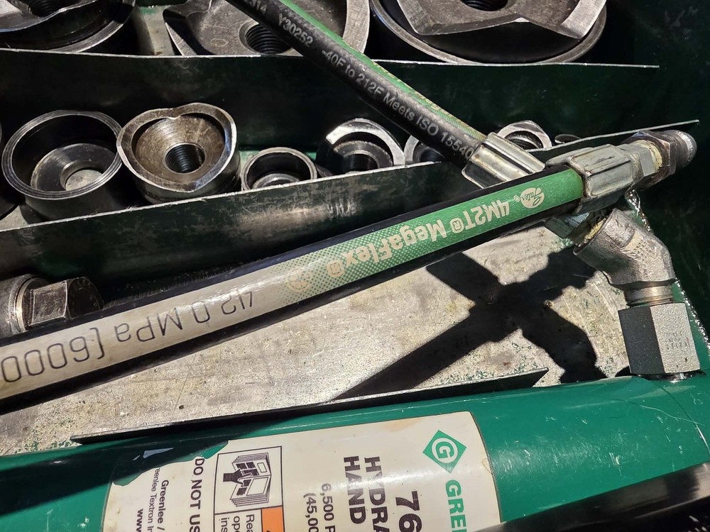Greenlee 767 Knockout Punch Set Hydraulic Tool Kit