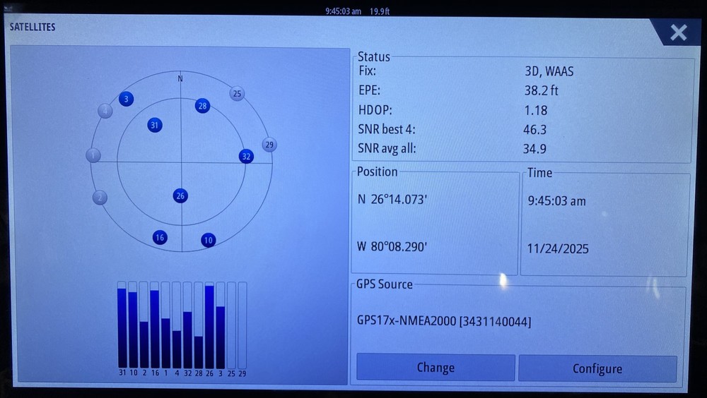 Simrad NSO EVO2 NSO-II Multi-Function Display Processor Tested Good W/Amer Carto
