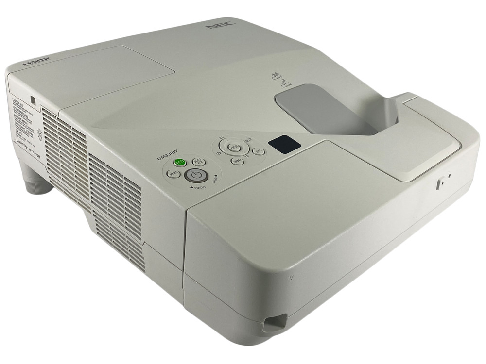 NEC NP-UM330W 3LCD Projector UST ECO Mode Widescreen Interactive HDMI w/Bundle