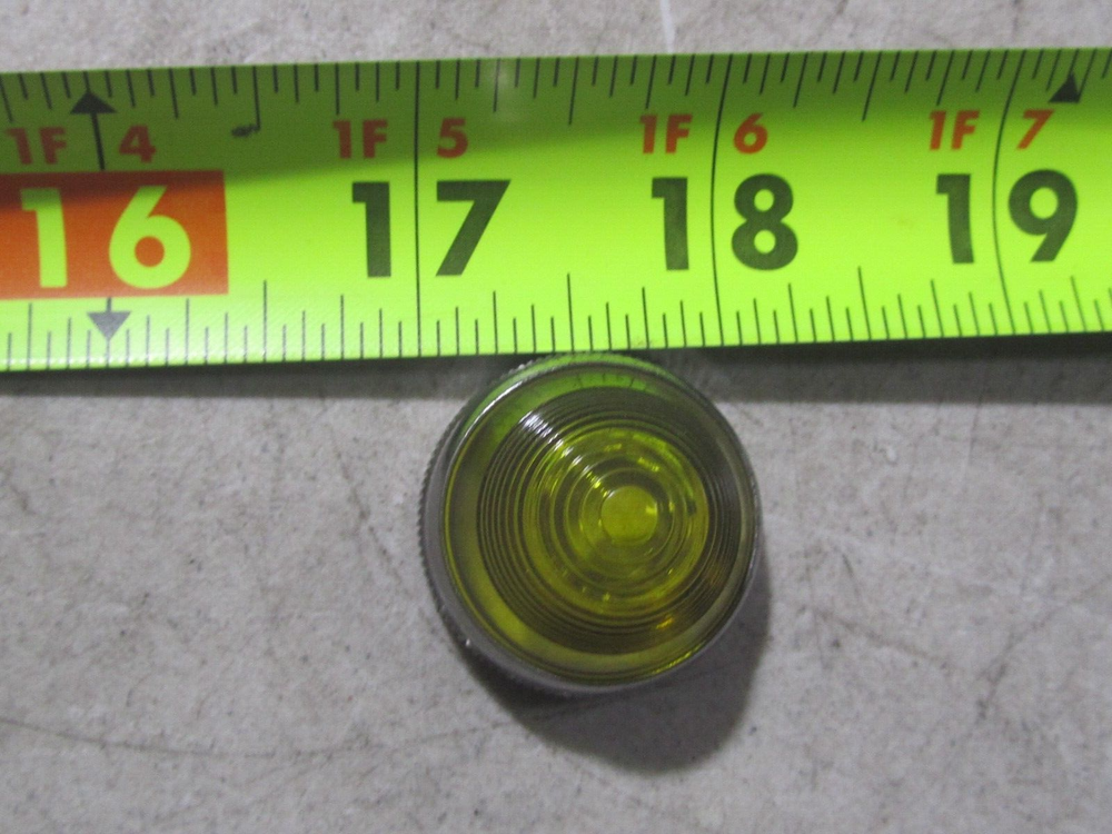 NEW Dialight 080-0536-300 Yellow Lens Panel Indicator Cap