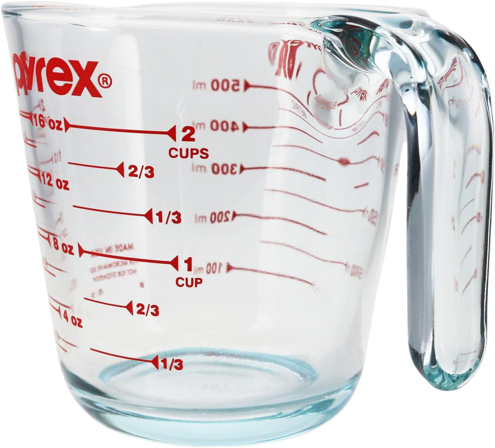 6001075 2 Cup Glass Measuring Cup
