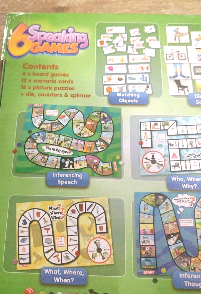 6 Comprehension Games by Junior Learning New Sealed