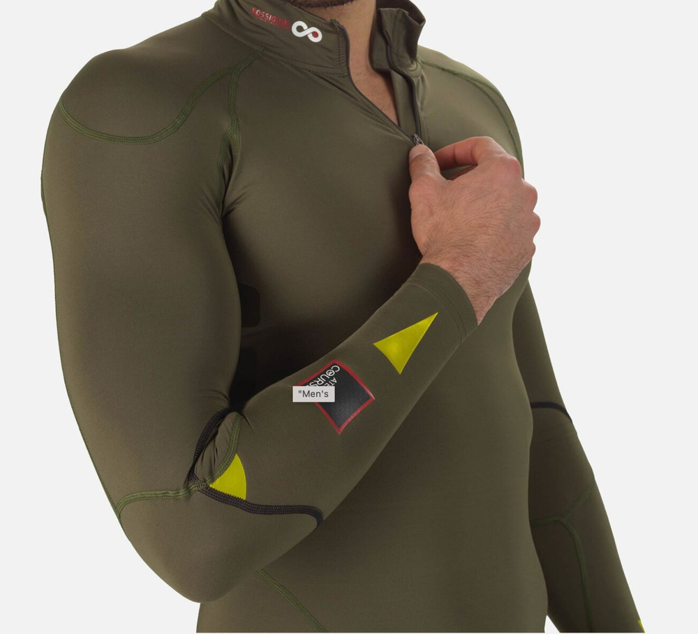 ROSSIGNOL infini ski racing compression top training baselayer ventilated mens S