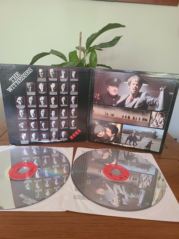 REDS Laserdisc 2 Discs Double gate sleeve. NTSC. Free Post