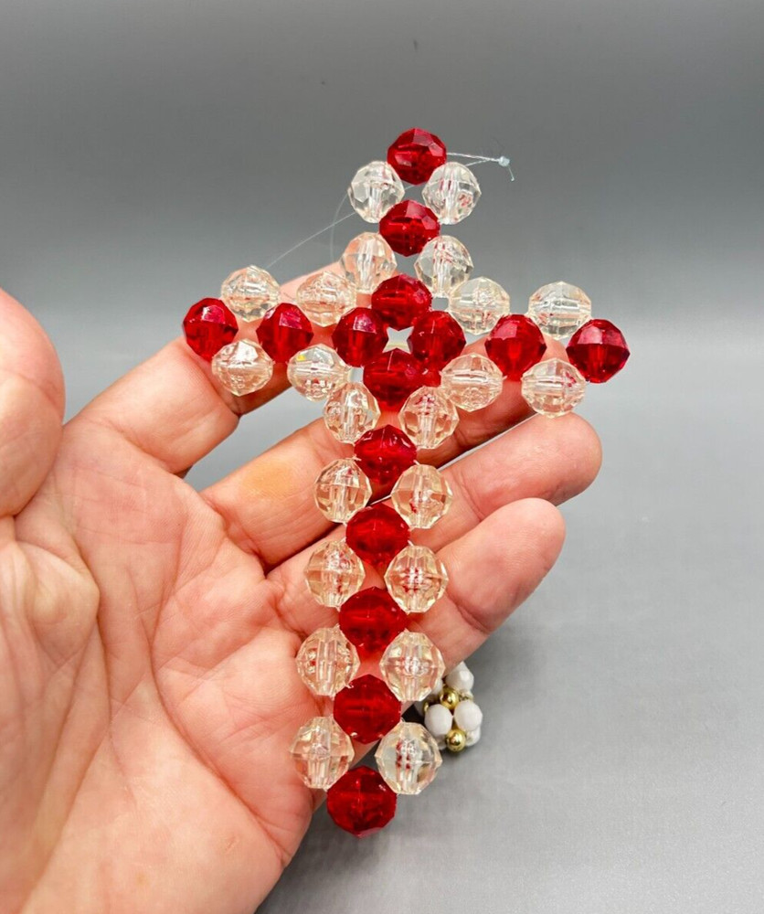 Beaded Cross Hanging Window Decorations